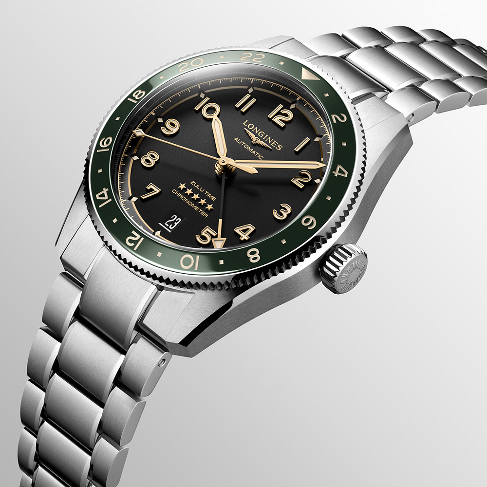Longines Spirit Zulu Time side