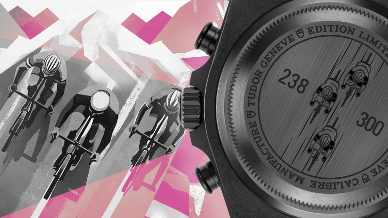 Tudor Pelagos Pink   Retro